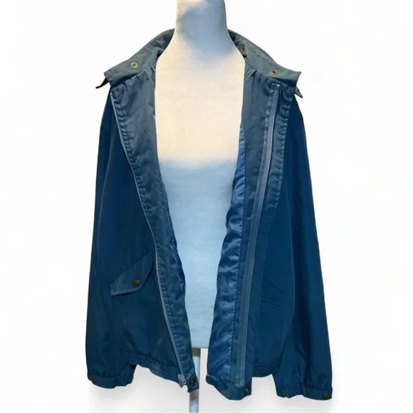 Sears Blue Outerwear Jacket 1970’s P-P 24” L 25” - Picture 7 of 9